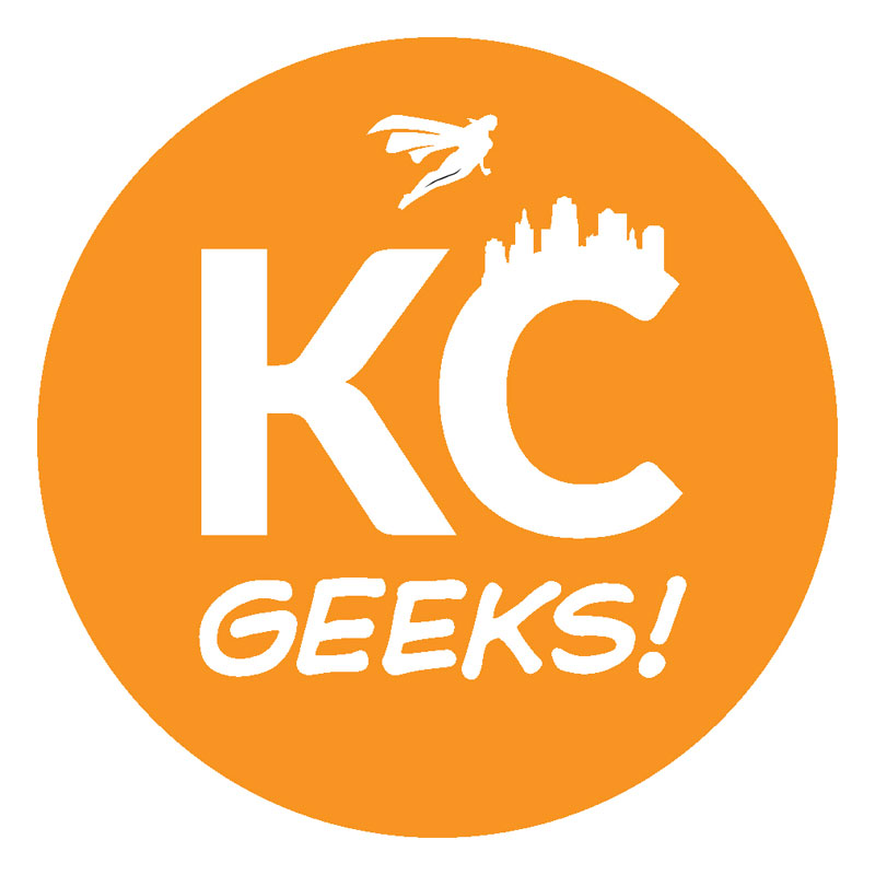 logo for KCGeeks.com, hosted by Angie Pedersen