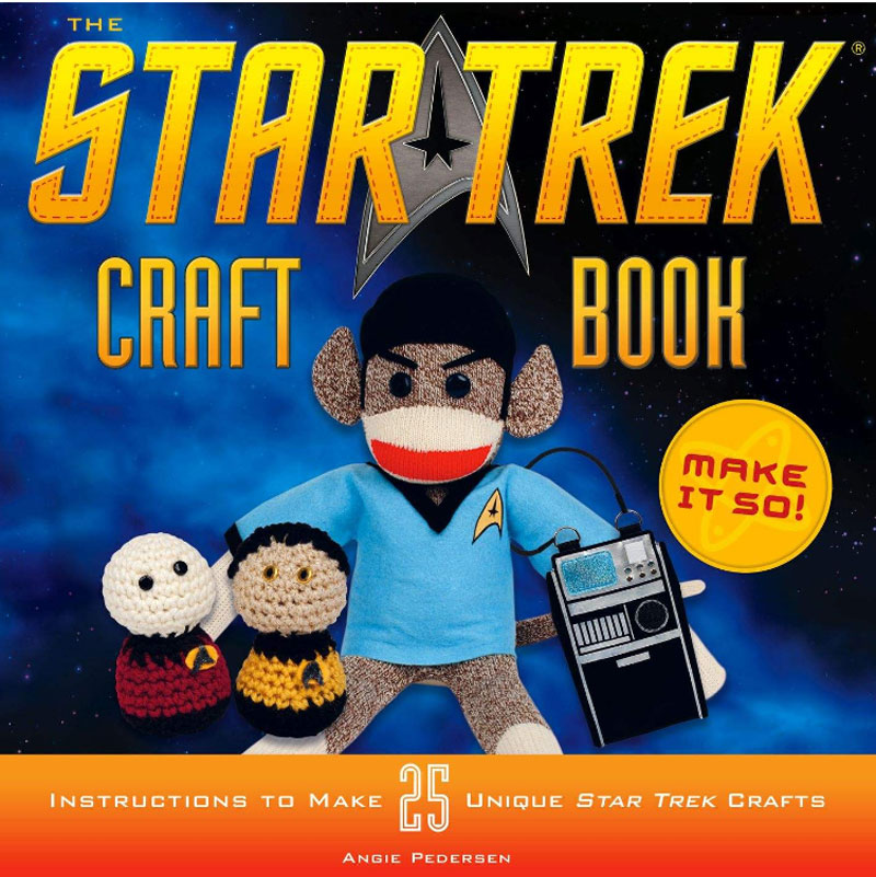 cover for The Star Trek Craft Book by Angie Pedersen